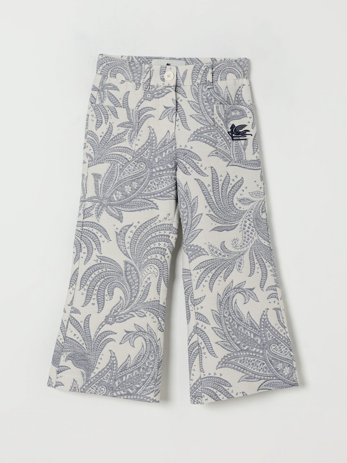 Pants Kids color Yellow Cream