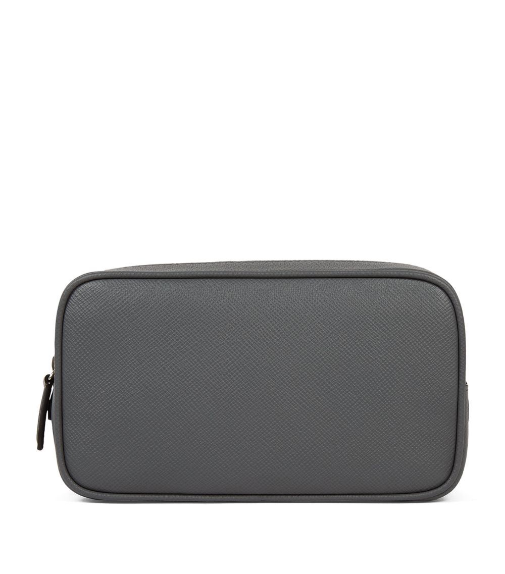 Panama Leather Toiletries Bag