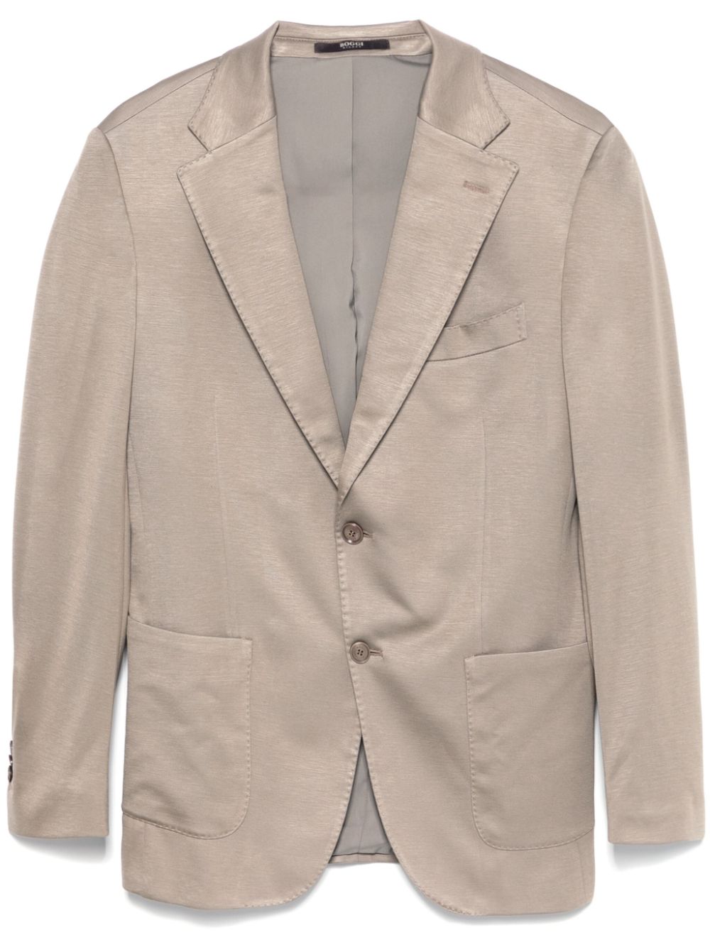 Jersey blazer - Brown