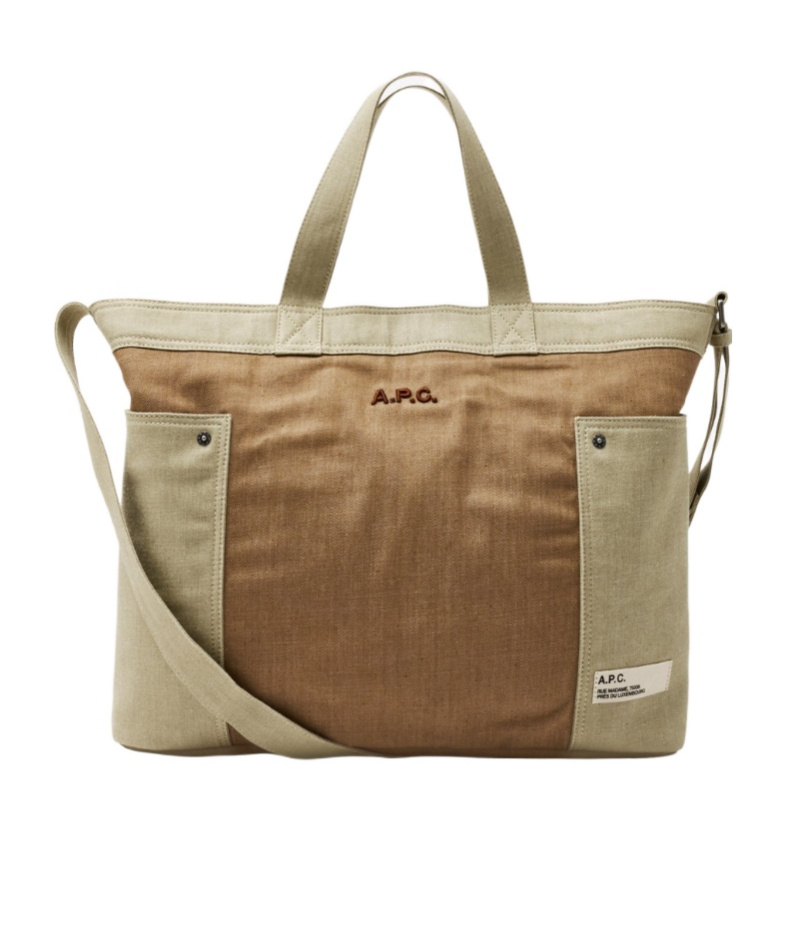 Jardin logo-patch tote bag