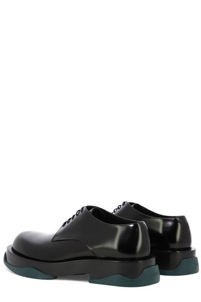 Jil Sander Round-Toe Lace-Up Shoes