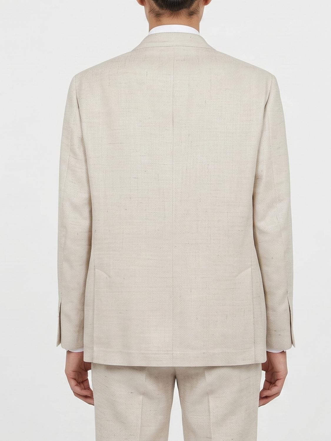 Blazer Men color Beige