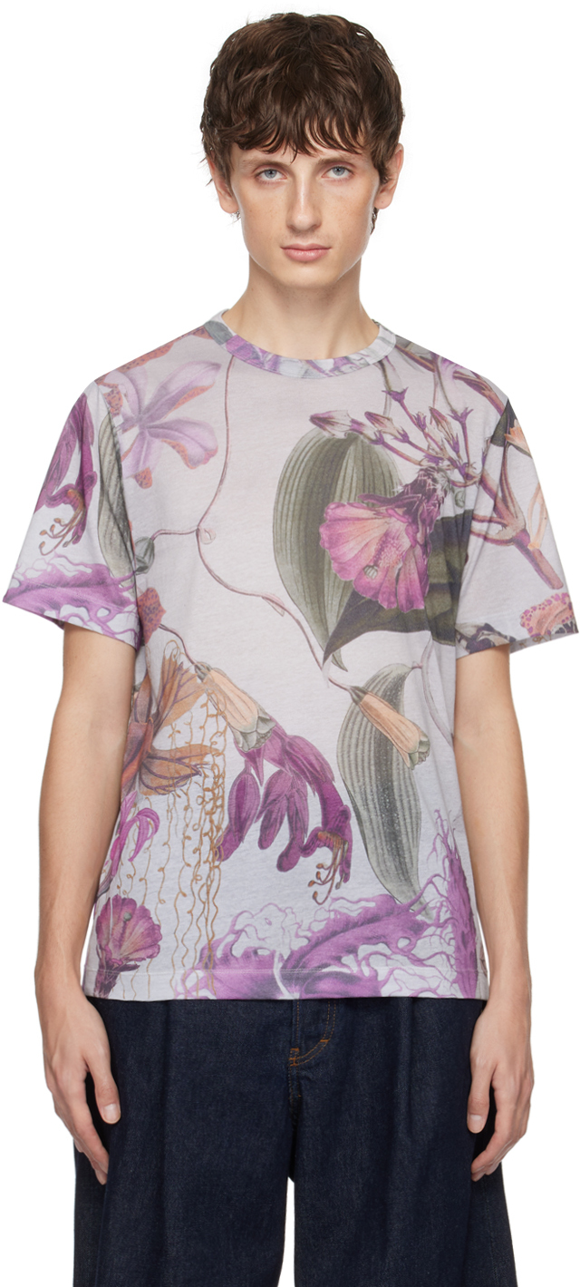 Gray Printed T-Shirt