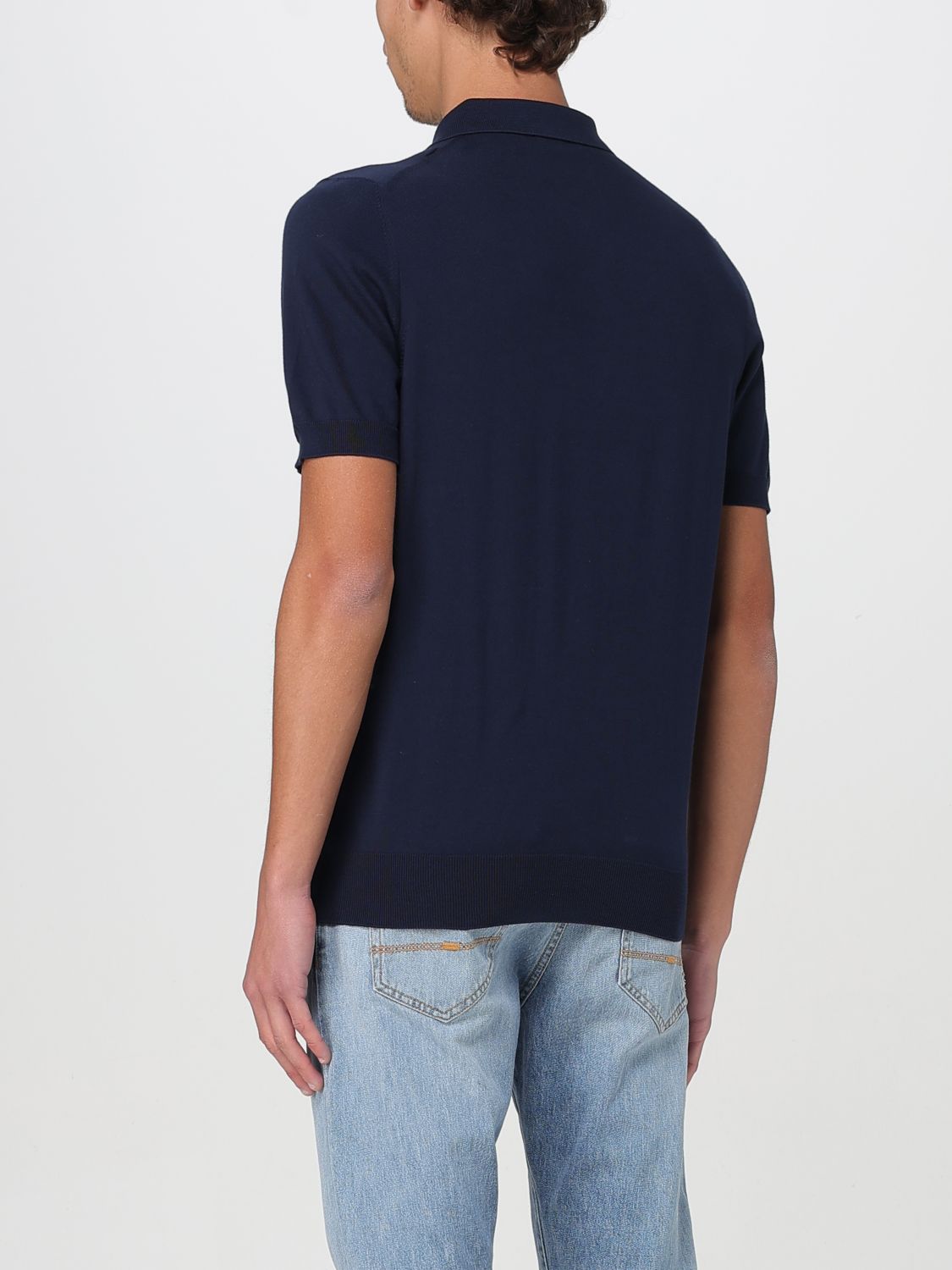 Polo Shirt FAY Men color Blue