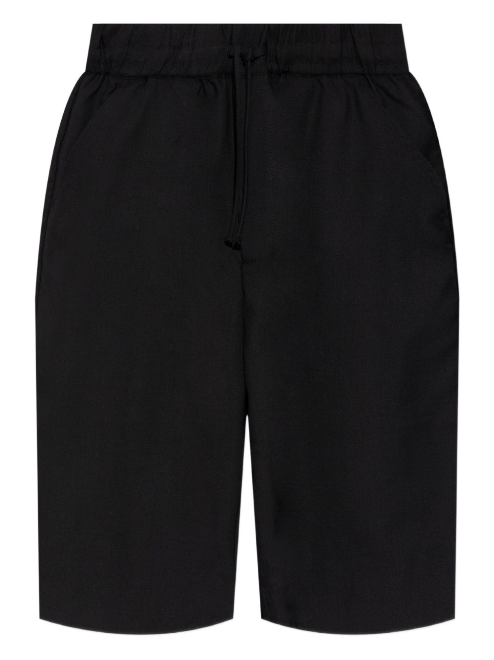 Officine Generale cotton bermuda shorts - Black