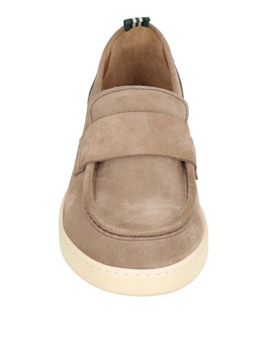 Man Loafers Taupe Size 11 Leather