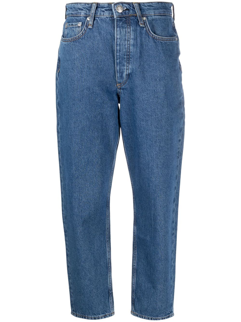 Alissa high-rise tapered jeans - Blue
