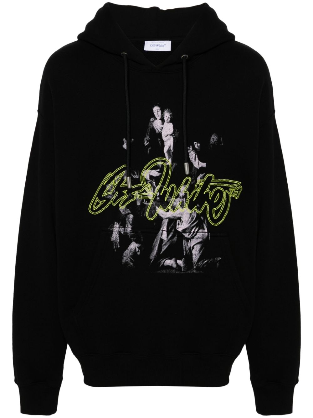 Script Mary hoodie - Black