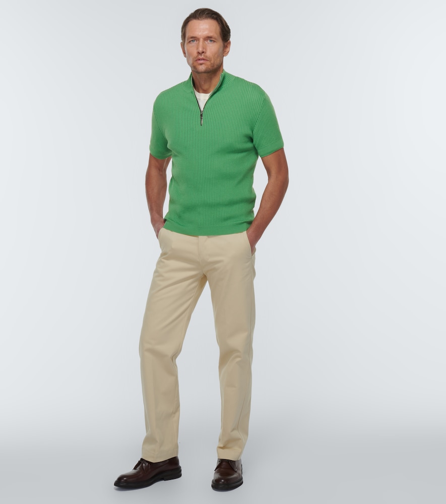 Winnie New York Wool half-zip sweater