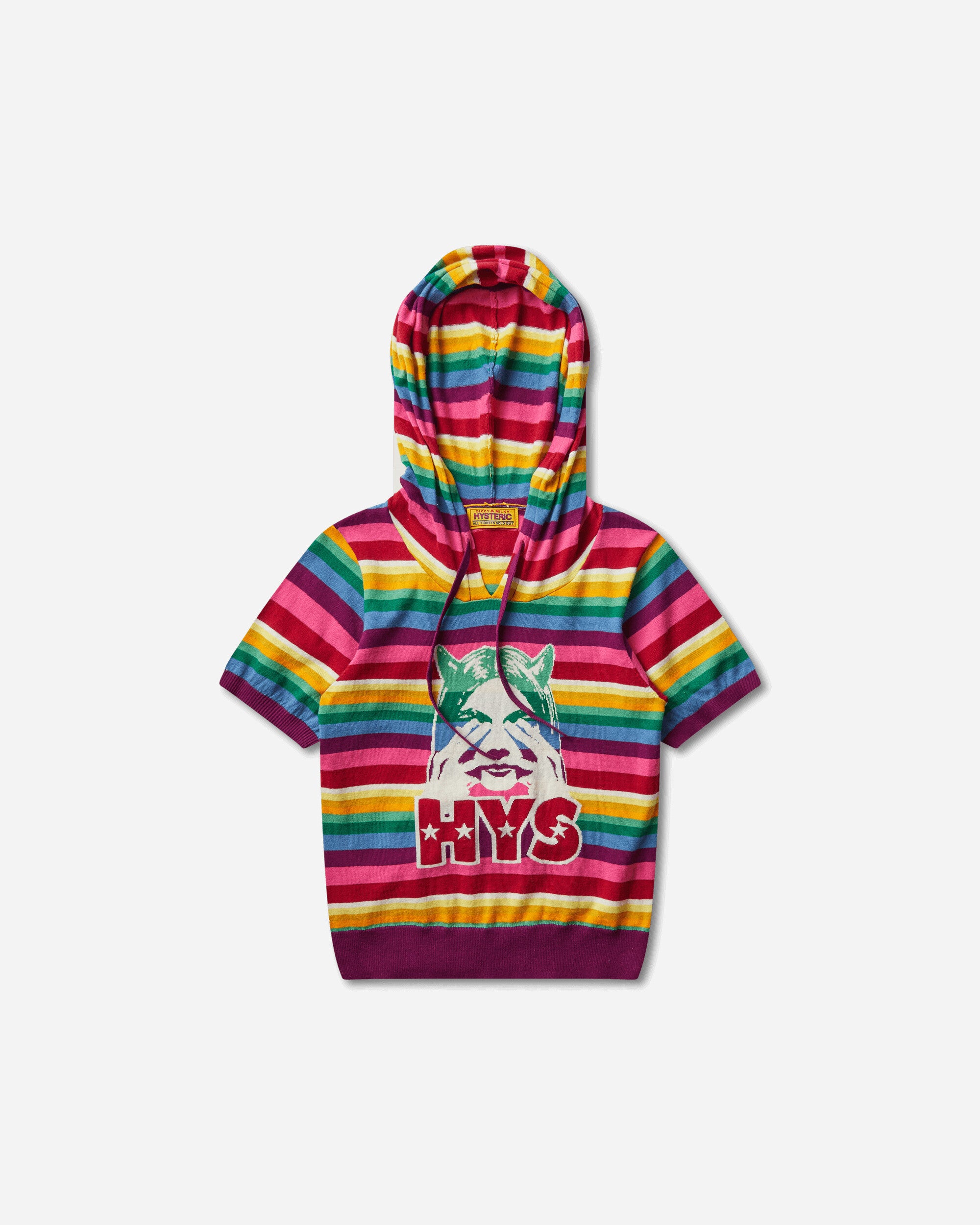 Women s See No Evil Braided Hoodie Multicolor
