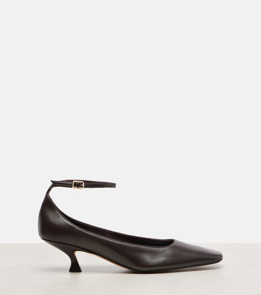 Anna leather pumps