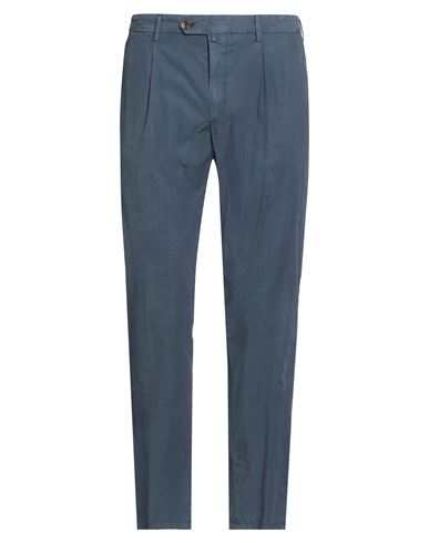Man Pants Navy Size 36 Lyocell, Cotton