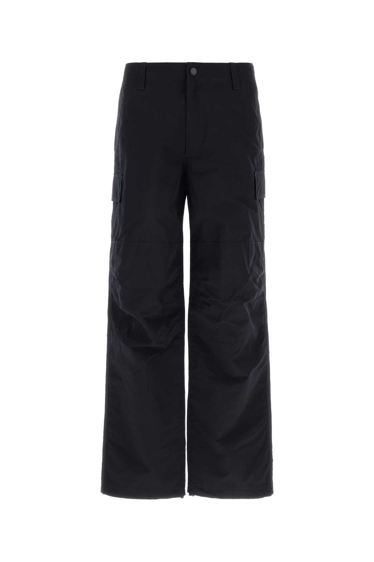 Nylon Cargo Cargo Pants — Navy