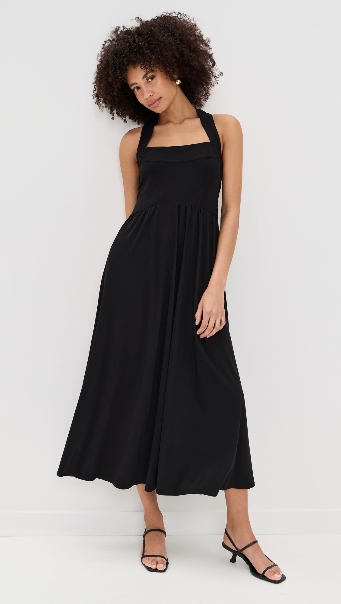 Hill House Home Fleur Dress Black Jersey