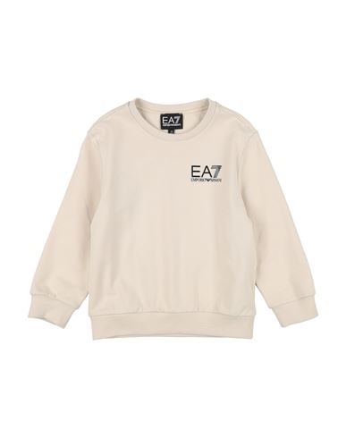 Kid Boy Sweatshirt Beige Size 10 Cotton, Elastane