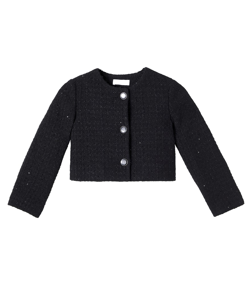 Sequined bouclé jacket