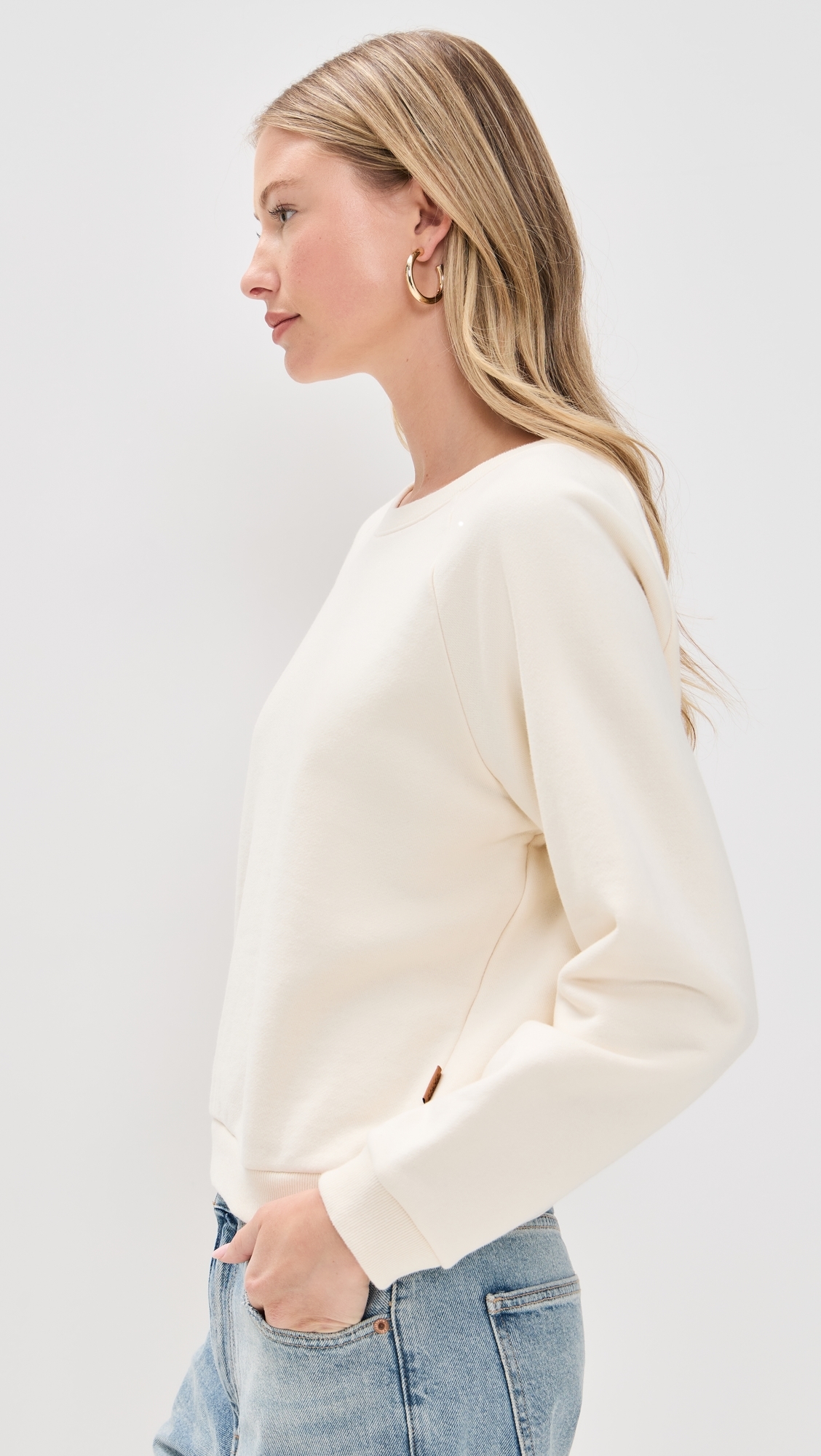 The Daily Sweatshirt Natural White