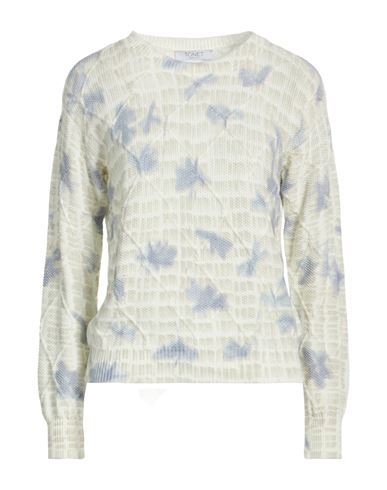 Woman Sweater Beige Size 14 Cotton