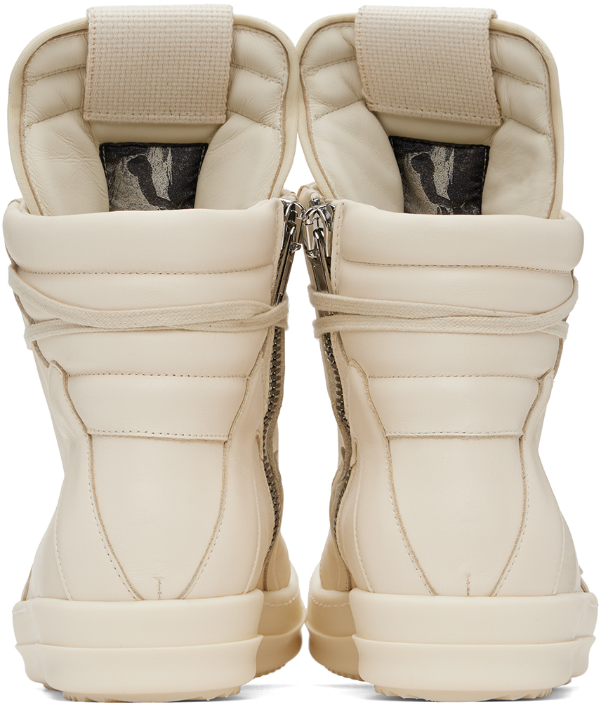 Rick Owens Off-White Porterville Geobasket Sneakers