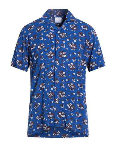 Man Shirt Blue Size 15 ¾ Viscose