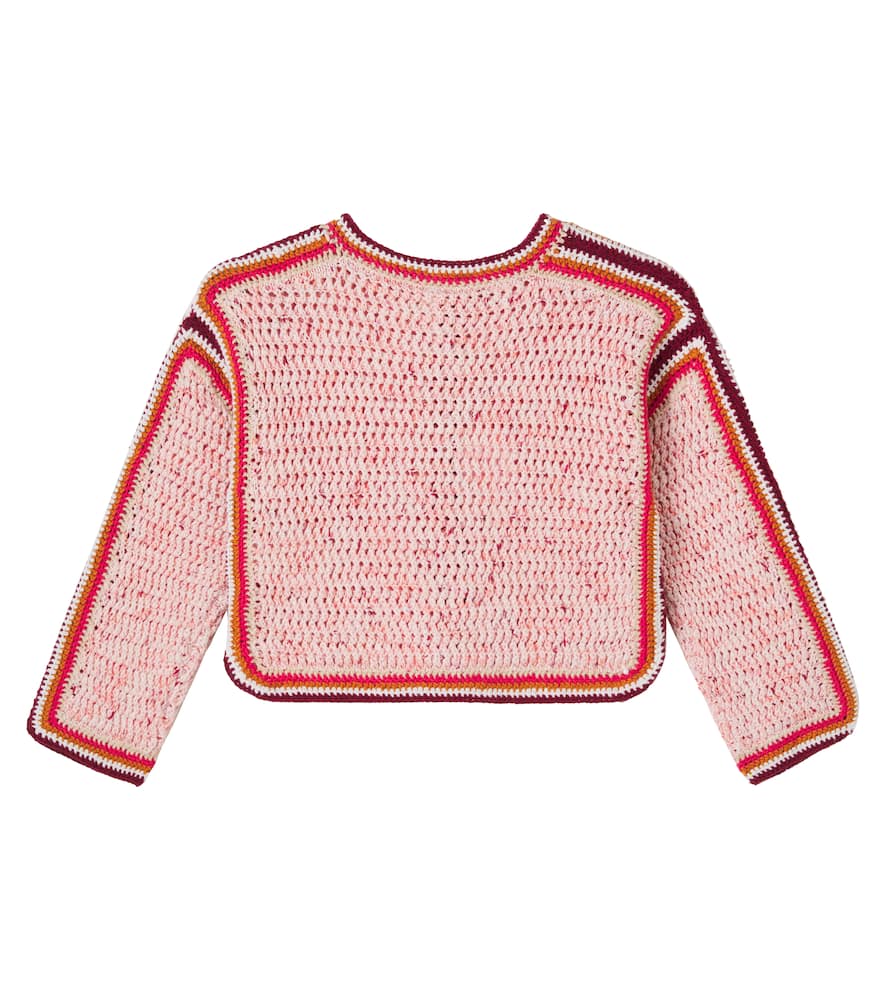 Awaken cotton-blend cardigan