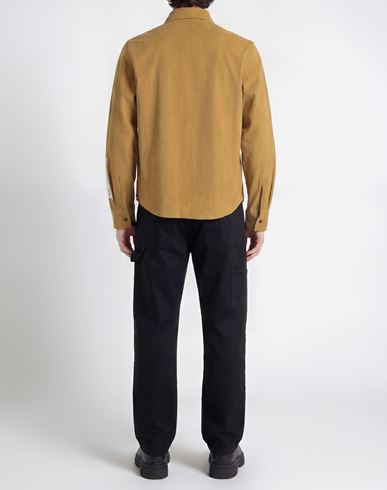Man Shirt Camel Size M Polyester