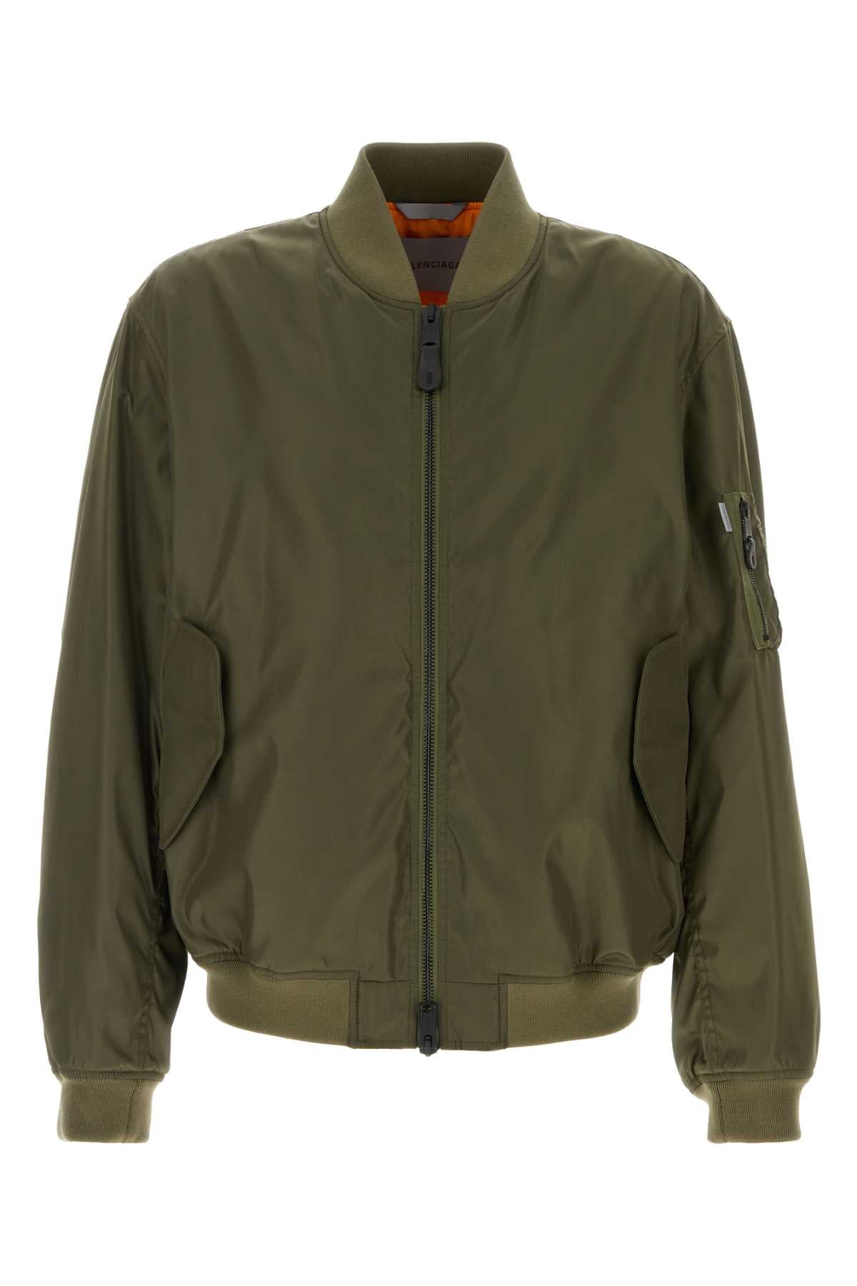 Men's Zip-Up Bomber Jacket