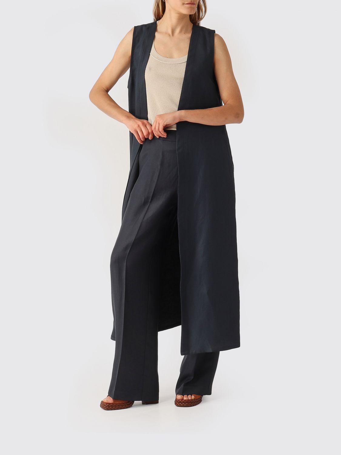 Waistcoat Woman color Navy