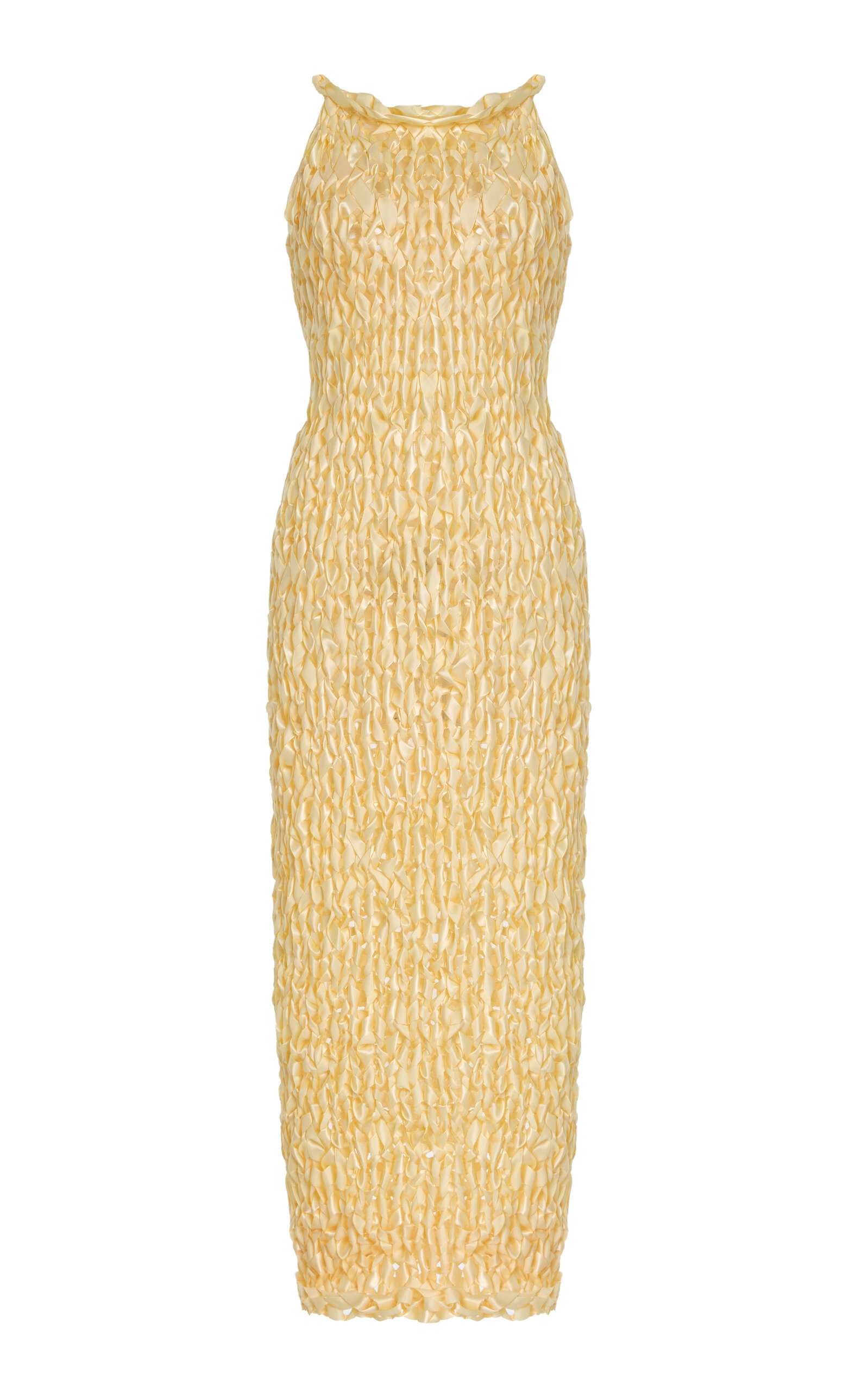 Hand-Knit Ribbon Gown