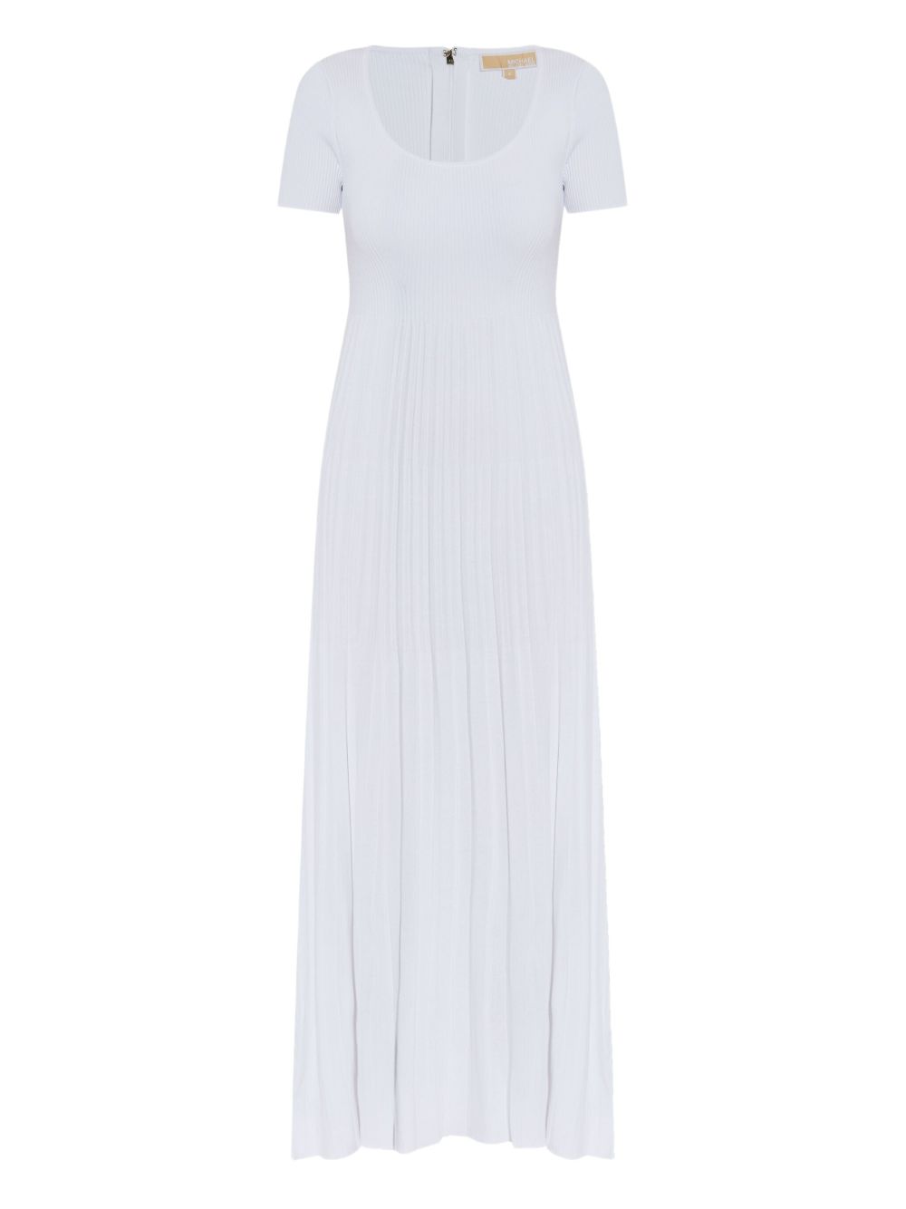Michael Michael Kors ribbed midi dress - White