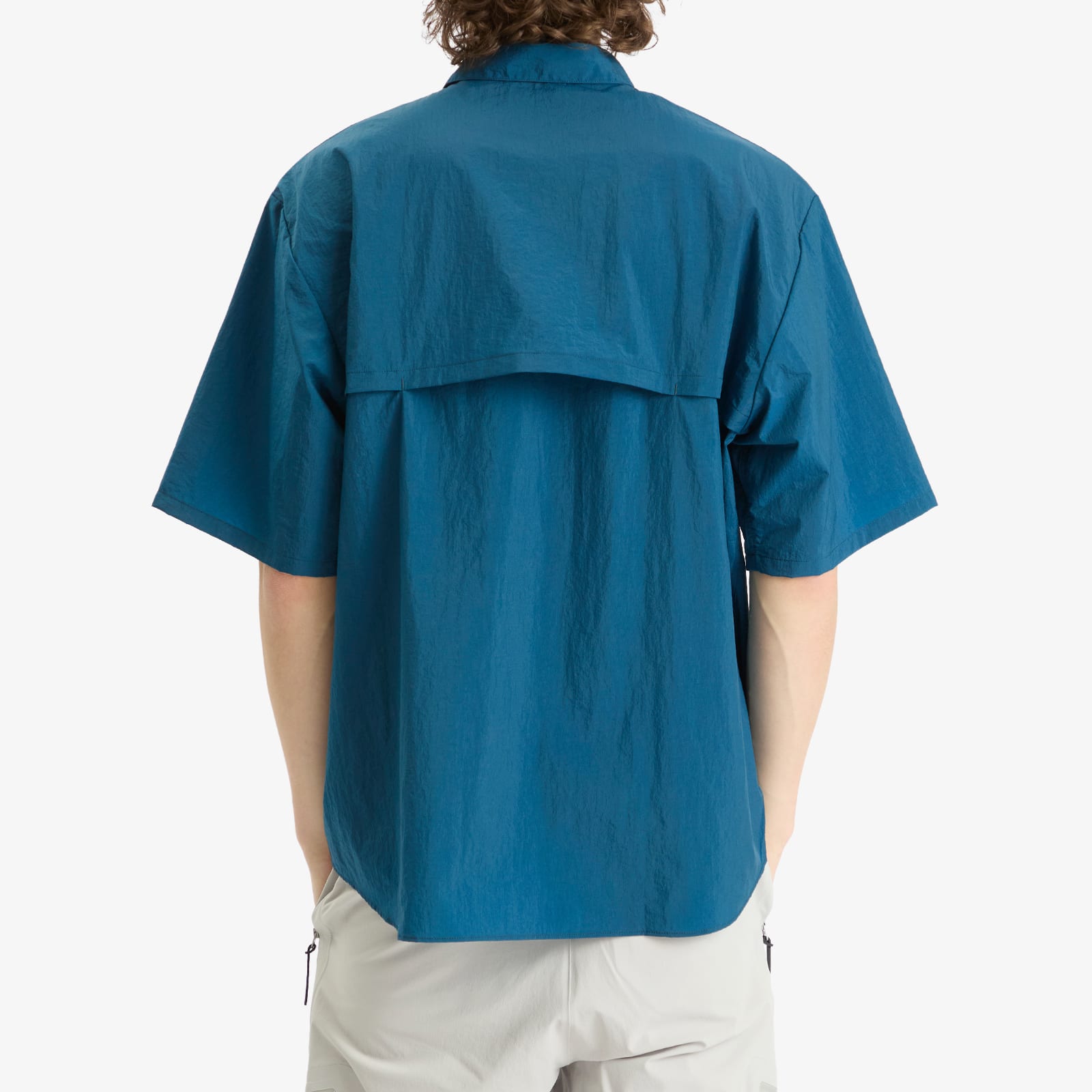 Men's Crystal Nylon Ventilation Shirt Navy