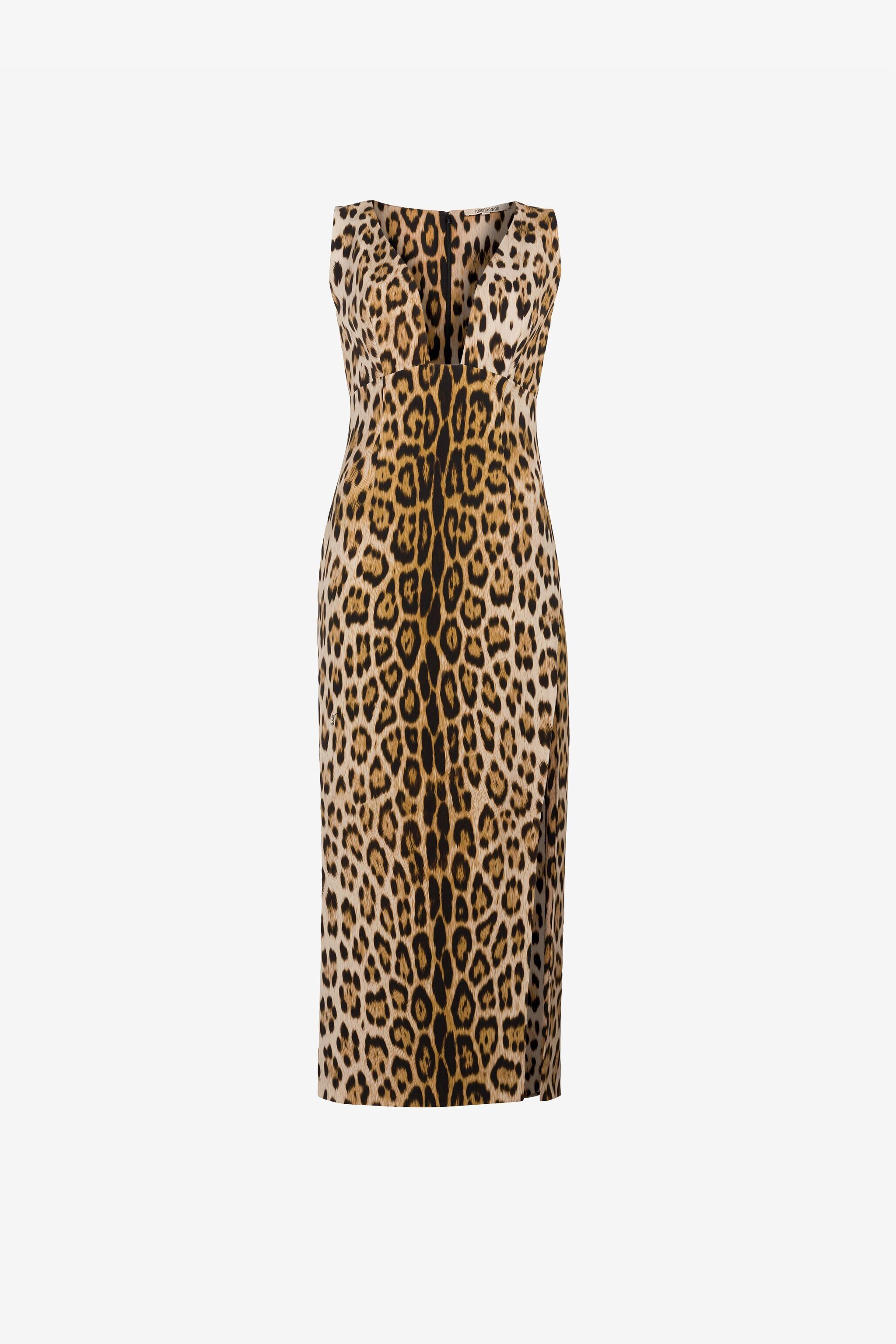 Jaguar-print Dress