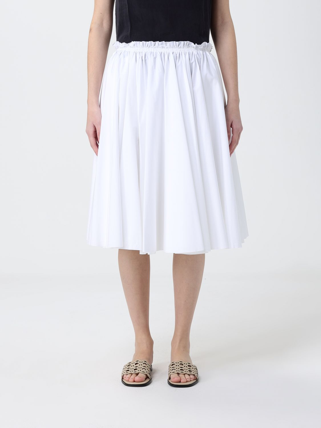 Skirt Woman color White