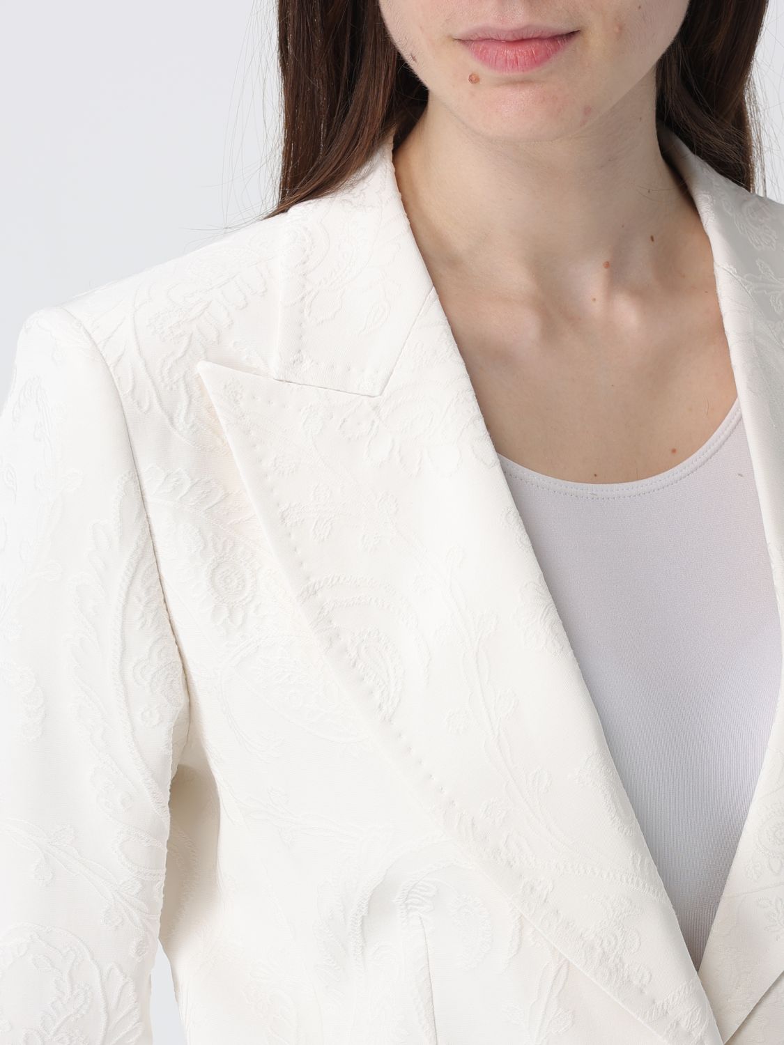 Blazer Woman color White