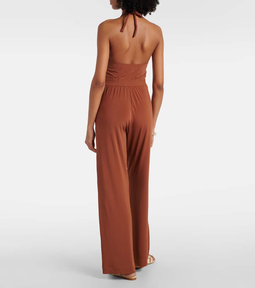 Parsec halterneck beach jumpsuit