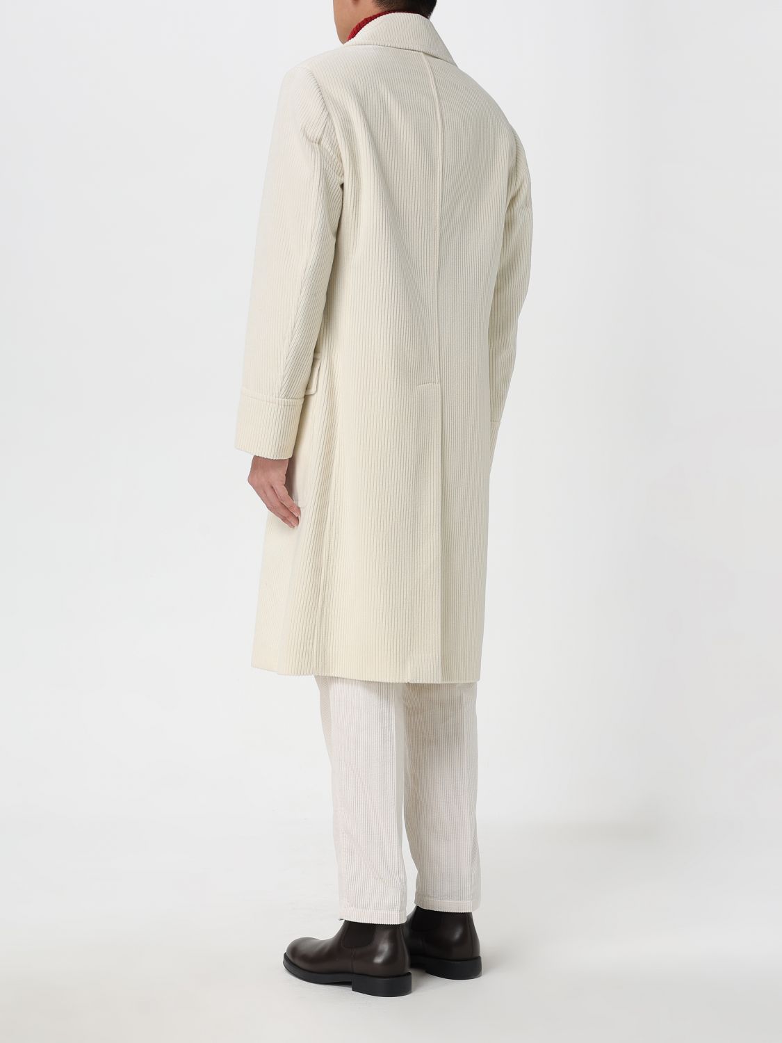 Trench Coat Men color White