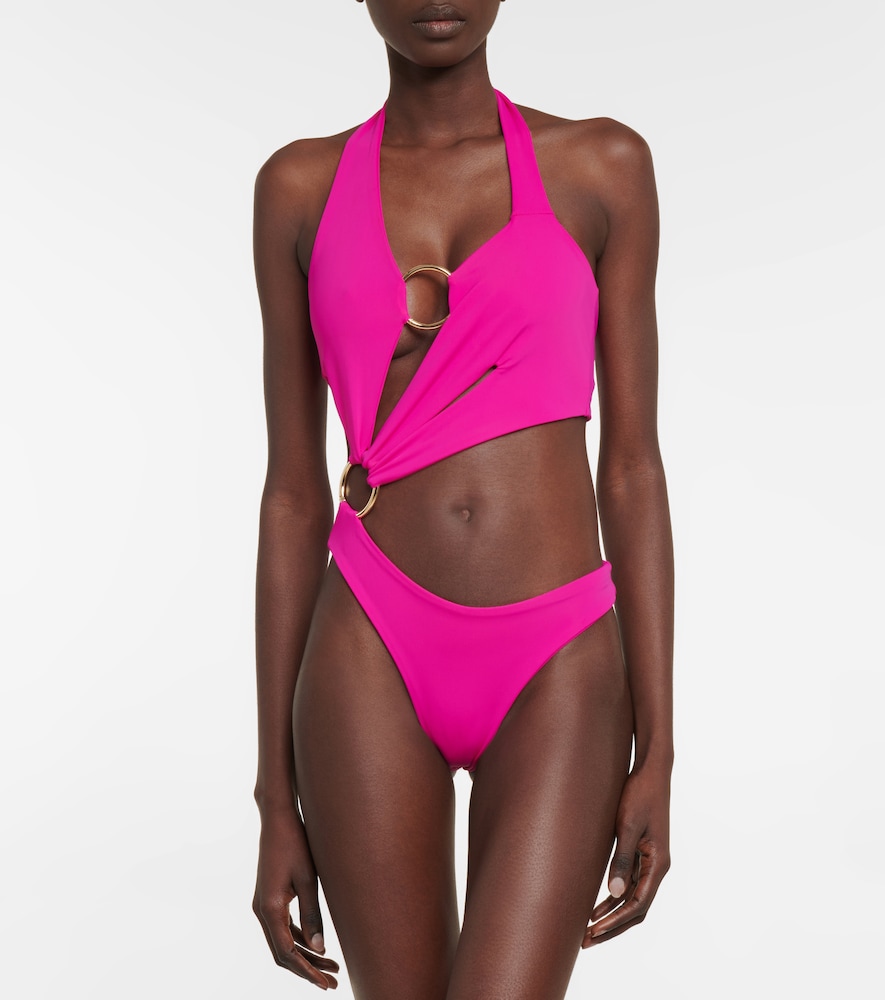 Exclusive to Mytheresa - Ring-detail cutout swimsuit