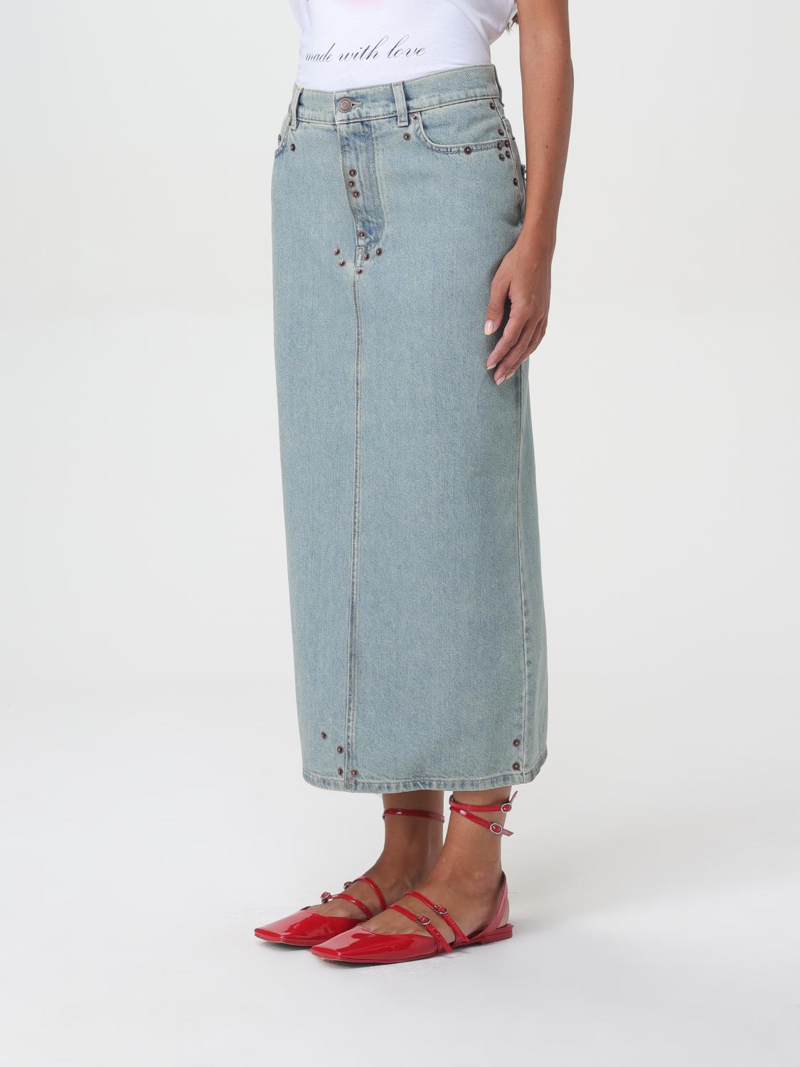 Skirt Woman color Blue