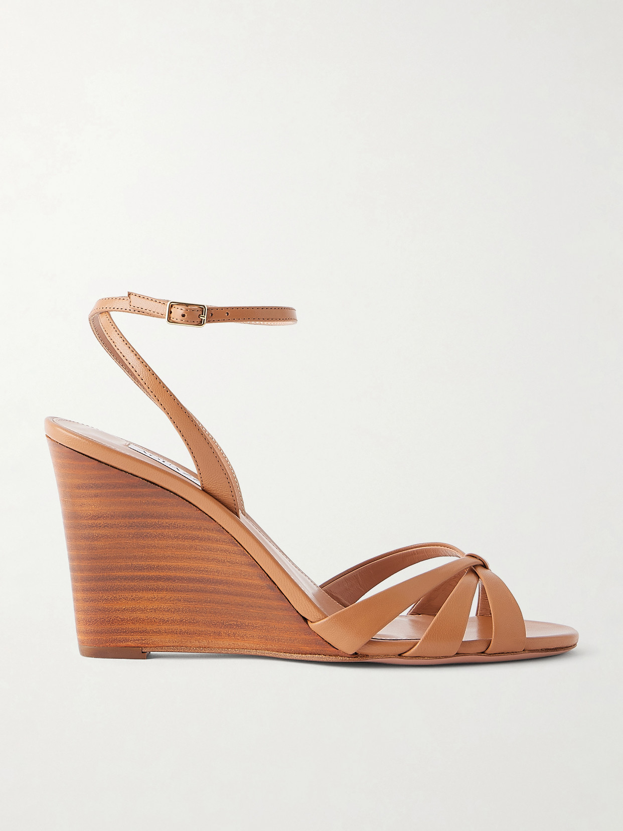 Tati 85 Leather Sandals - Tan
