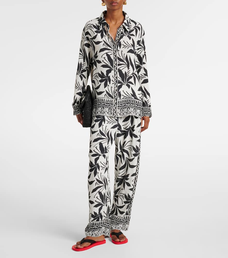 Claudia printed palazzo pants