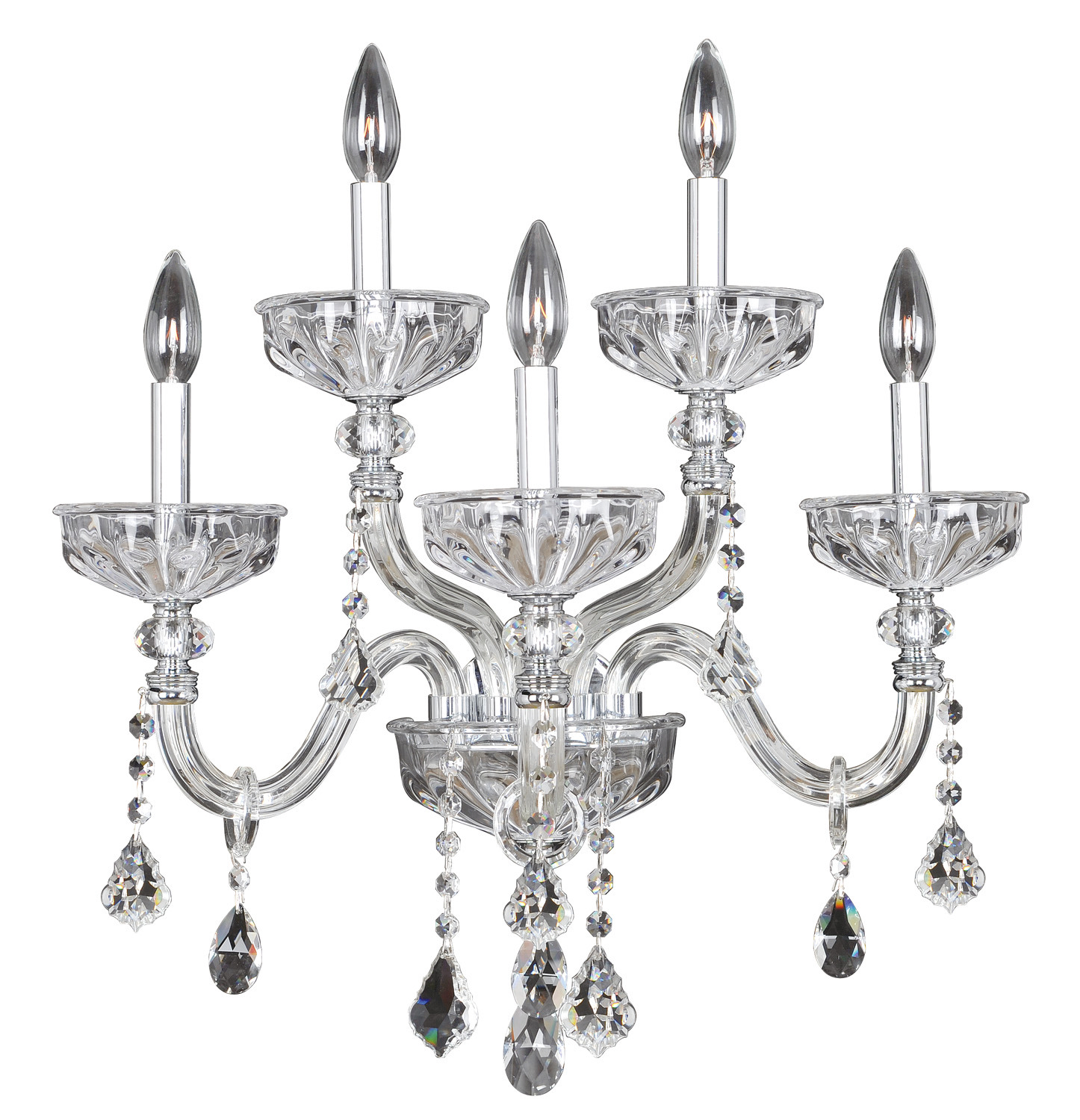 Chrome Wall Bracket from the Clovio Collection