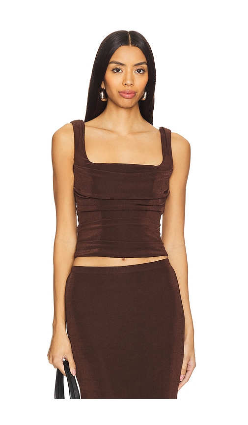 Katie May Erin Top in Brown. -  XL also in L, M