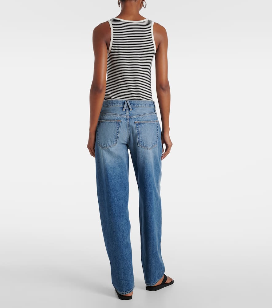 Jackson low-rise wide-leg jeans