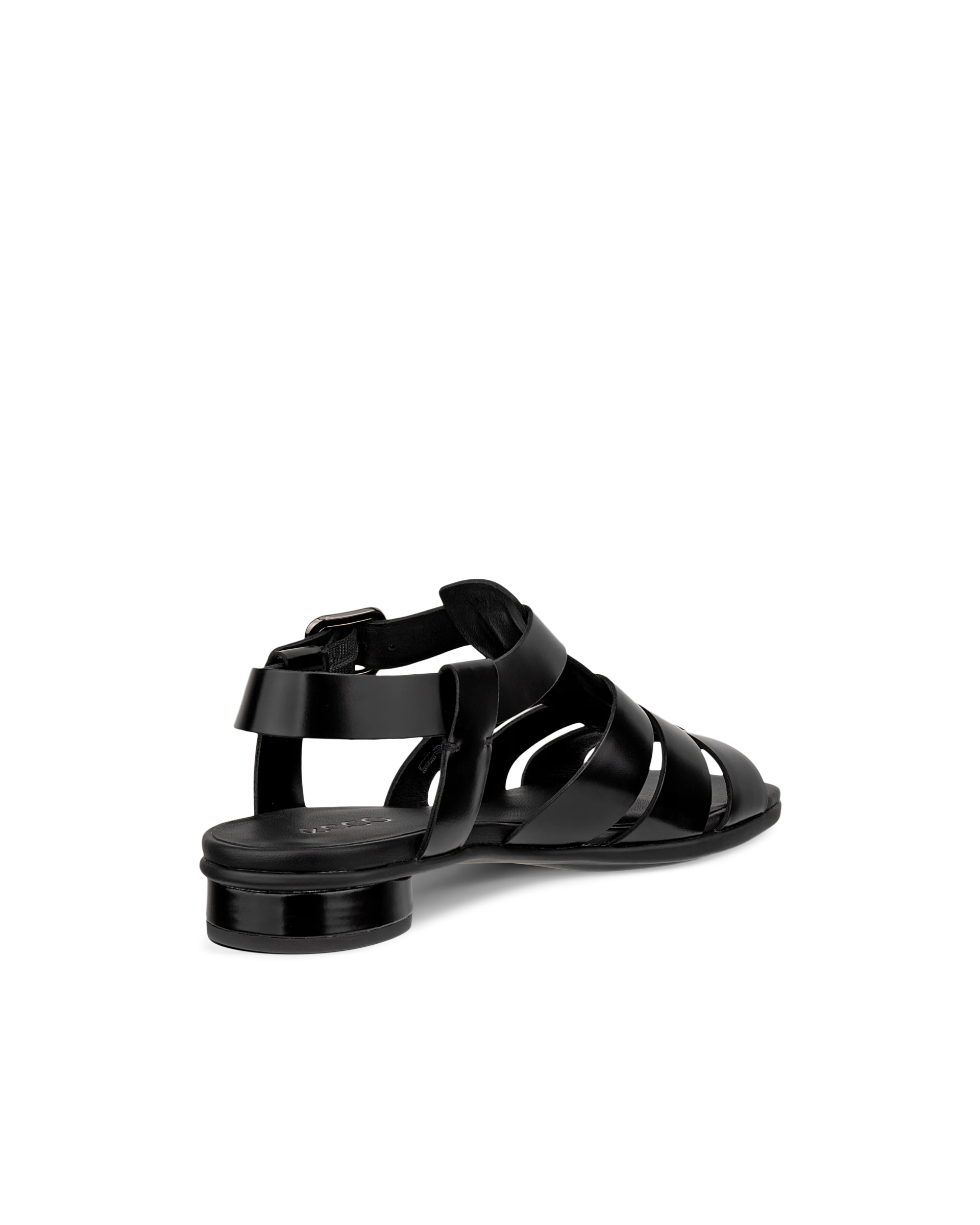 Sculpted Alba 25 - Women's Leather Heeled Sandal - Black