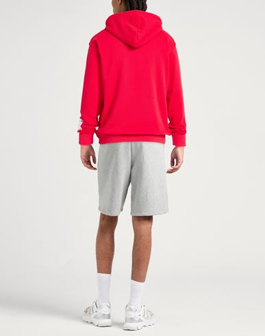 Man Sweatshirt Red Size L Cotton