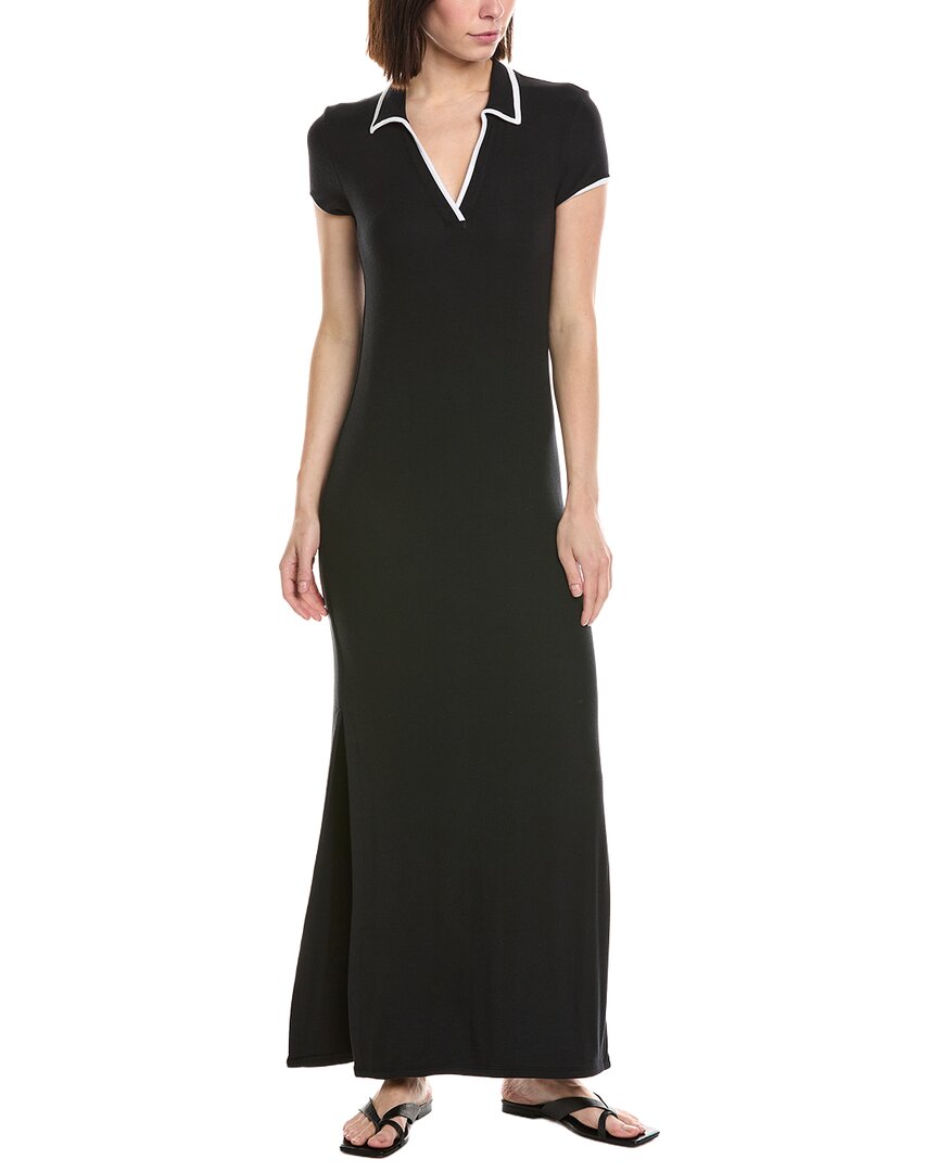 Ribbed Maxi Sheath Dress