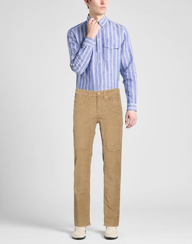 Man Pants Khaki Size 29 Cotton, Tencel, Elastane