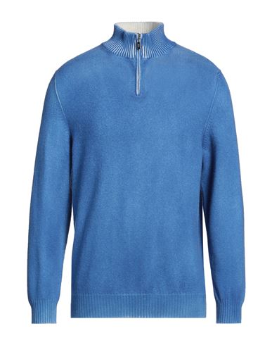 Man Turtleneck Blue