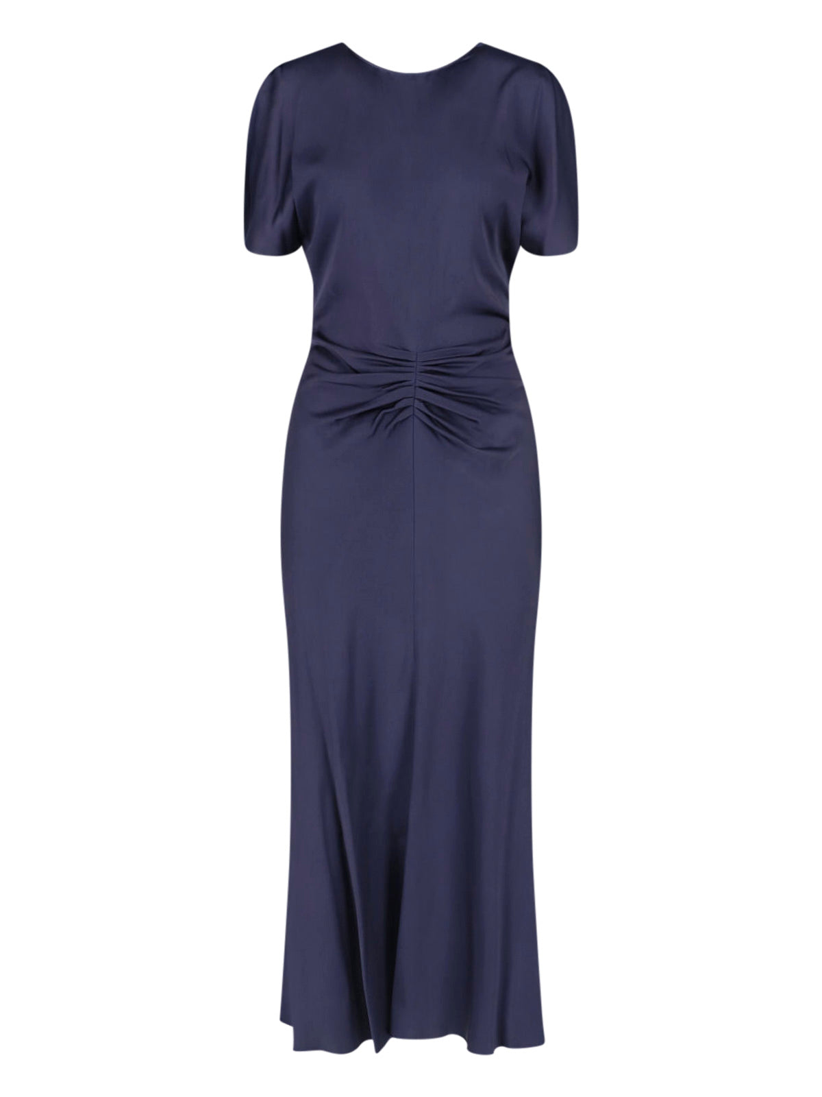 Sleek Satin-Blend Slip Dress