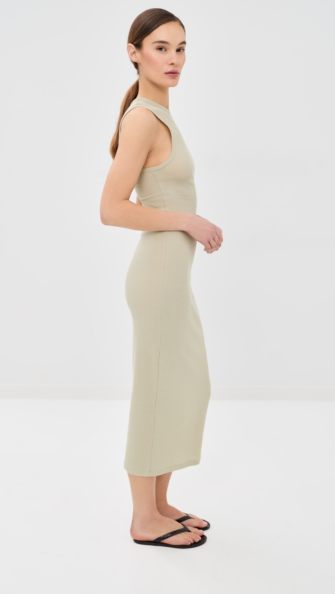 WARDROBE. NYC Racer Dress Ash